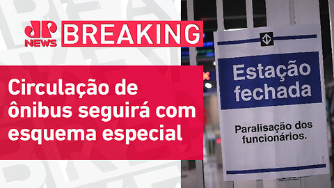 Com greve unificada, SP suspende rodízio de veículos | BREAKING NEWS