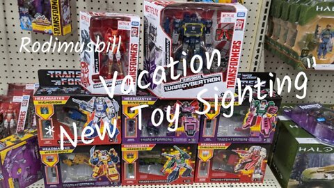 Rodimusbill on Vacation *New Toy Sighting* Retro Headmasters Transformer Wave 2 - N Carolina Walmart