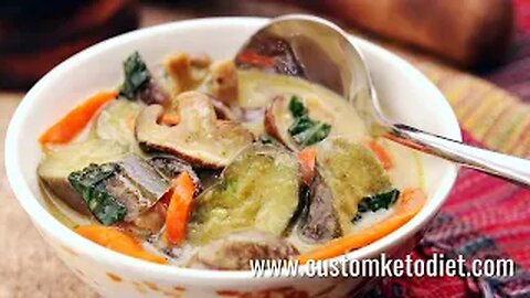 All Vegetable Thai Green Curry.