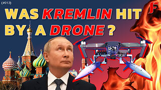 WAS the Kremlin attacked with a Drone?
