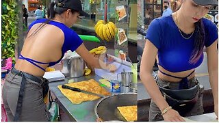 Another Day with Roti Lady _ Street Food