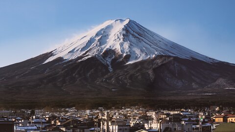 Mount Fuji - scenic relaxation film with calming music