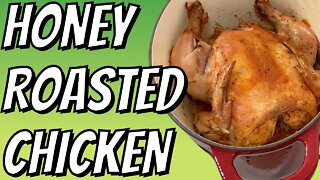 JUICIEST Honey Roasted Chicken EVER - The ULTIMATE Spring Dinner For The Whole Family!