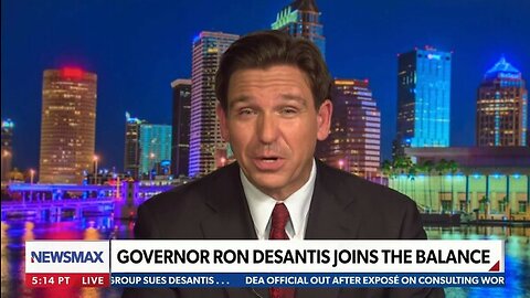 GOVERNOR RON DESANTIS: I THINK TRUMP SHOULD BE ON THE DEBATE STAGE