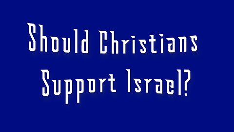 Should Christians Support Israel? | Aaron Arnett Show