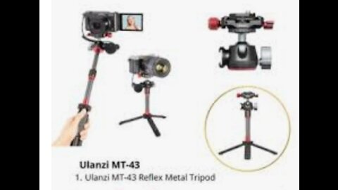 Ulanzi MT-34 Multi-functional Extendable Tripod unboxing blooper