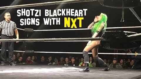 SHOTZI BLACKHEART Signs With NXT : OFF THE CUFF