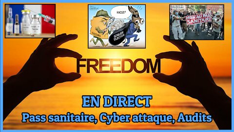 🔴LIVE - RDLS du 22/07 : Pass sanitaire, Cyber Attaque, Audit USA : Pour la liberté !🔴