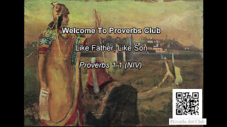 Like Father, Like Son - Proverbs 1:1