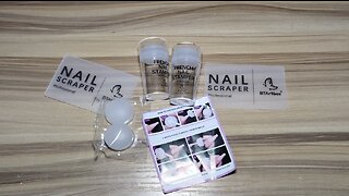 Nail Art Stamper Kit with French Tip Nail Stamp