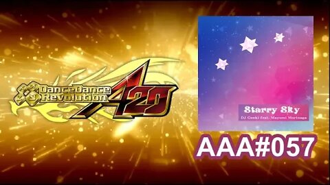 Starry Sky - EXPERT - AAA#057 (SDG) on Dance Dance Revolution A20 (AC, US)