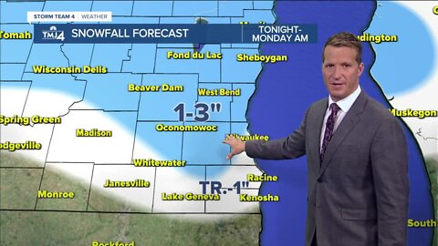 Sun makes an appearance Sunday before snow moves in