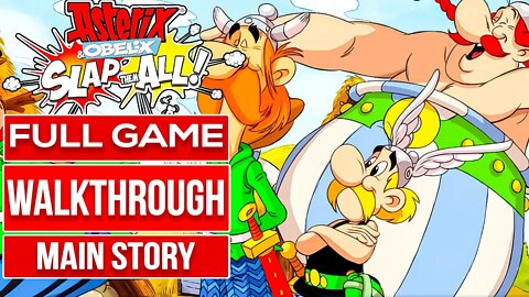 ASTERIX & OBELIX SLAP THEM ALL Gameplay Walkthrough FULL GAME No Commentary [1080p 60fps]