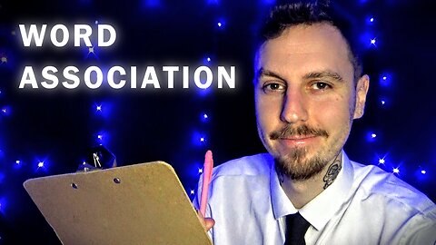 ASMR Word Association Game | ASKING YOU 300 WORD ASSOCIATION QUESTIONS | Psychologist Roleplay