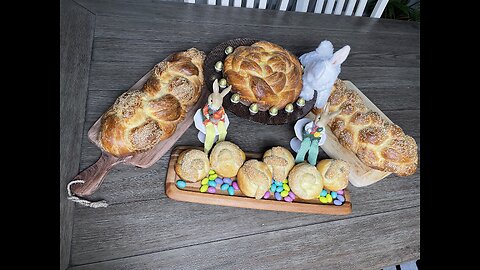 How to make Challah Bread/ Easter Bread