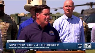 Governor Ducey makes a trip to the border