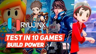 RYUJINX ldn 2.3 | TEST IN 10 GAMES | SWITCH EMULATOR PC | GTX 1650 + i5 9300H + 16 GB RAM