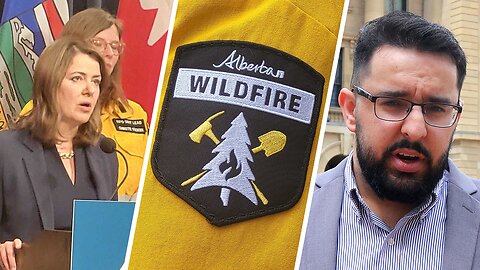 Premier Smith provides an update on wildfires raging across Alberta