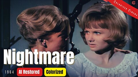 Nightmare (1964) | Colorized | Subtitled | David Knight, Jennie Linden | British Horror Film
