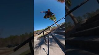 Handrail skating Ogden skatepark