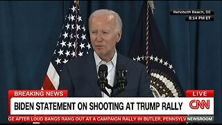 Biden Statement On Trump's Assassination