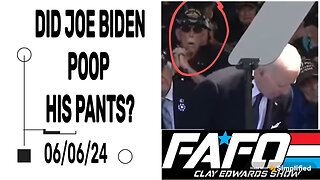 FACT CHECK: DID JOE BIDEN POOP HIS PANTS AT D-DAY MEMORIAL? (06/06/24)