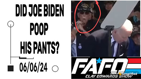 FACT CHECK: DID JOE BIDEN POOP HIS PANTS AT D-DAY MEMORIAL? (06/06/24)