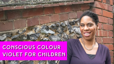 Conscious Colours for children Violet | IN YOUR ELEMENT TV