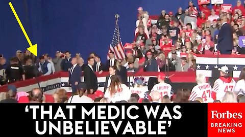 SHOCK MOMENT- Trump Abruptly Stops NC Rally Speech When Attendee Suffers Medical Emergency