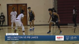 Wellington boys basketball visits Palm beach lakes