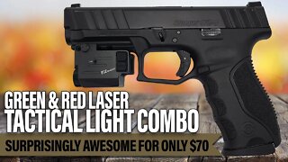Red & Green Laser Tactical Light Combo - Great Find!