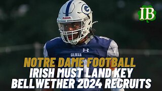 Notre Dame Must Land Several Bellwether Recruits In The 2024 Class