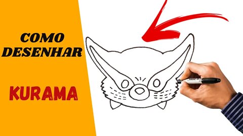 COMO DESENHAR KURAMA CHIBI | NARUTO