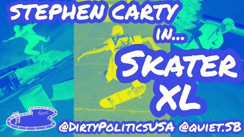 STEPHEN CARTY IN SKATER XL - QUIET.SB X DIRTY POLITICS APPAREL