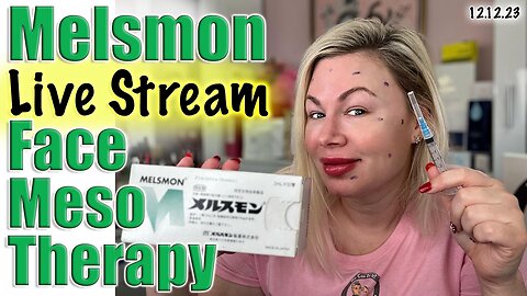 Live Stream Full Face Melsmon Meso Therapy, AceCosm | Code Jessica10 Saves you money