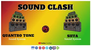 Exclusive Foundation Reggae DUB FI DUB Sound Clash: Quantro Tone Sound System vs Siffa Sound System