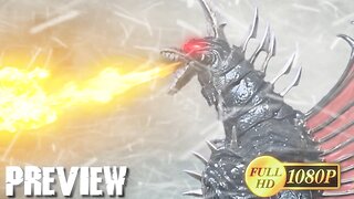 Godzilla vs Gigan: Battle For Antarctica Stop Motion Animation (Sneak Peak) ll ゴジラ対ガイガン 南極の戦い