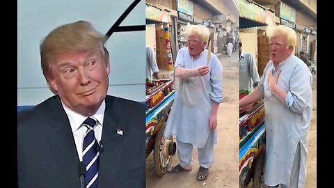 Donald Trump leaves USA. Starts new life in Pakistan. #donaldtrump #pakistan #newlife #impersonator