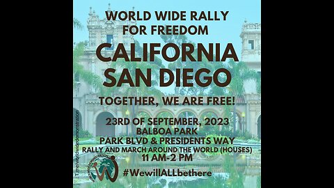 World Wide Freedom Rally - 09/23/23