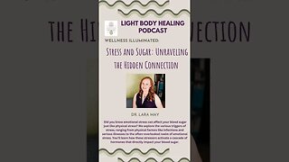 Stress and Sugar: Unraveling the Connection with Dr Lara May #shortsvideo #drlaramay