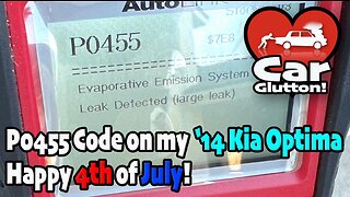 The Car Glutton: 2015 Kia Optima with P0455 code - Happy July 4th!!