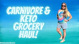 KETO & CARNIVORE GROCERY HAUL | GROCERY HAUL FROM PUBLIX AND ALDI | MISSION KETO