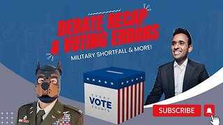 GOP Presidential debate highlights, US Army desperate - needs Whitey, Election debacles and more.