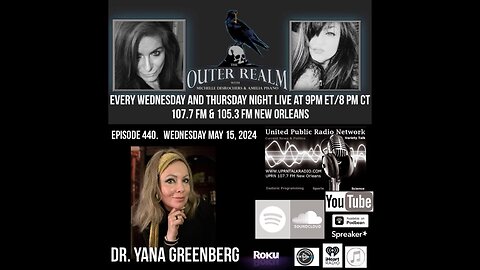 The Outer Realm - Dr. Yana Greenberg - ET, UFO Experiencer, Paranormal, Past Lives