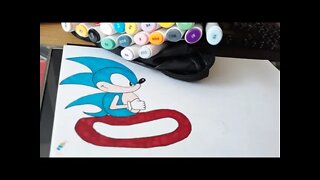 How To Draw Sonic STEP BY STEP (SUPER FAST)