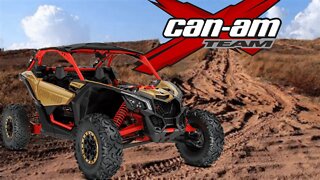 Testing out a Can-Am Maverick X3 RS on my motocross track!