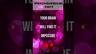 Amazing Psychological Fact That Will Blow Your Mind || #Shorts || #Facts || # Facts HUb