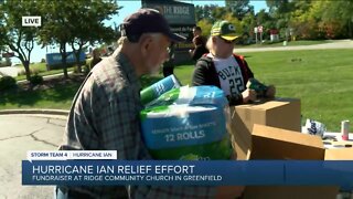 Greenfield church collecting donations for victims of Hurricane Ian