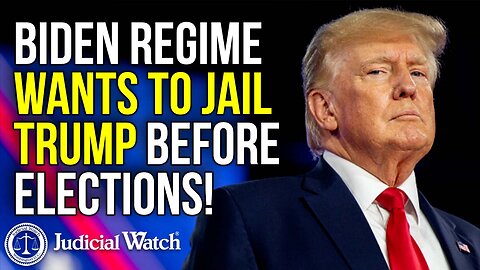 NEW: Biden Regime Wants to JAIL Trump Before Elections!