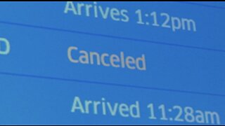 Powerful winter storm to blame for flight cancellations at Harry Reid International